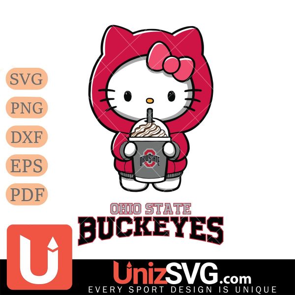 Ohio State Buckeyes Hello Kitty Starbucks 2