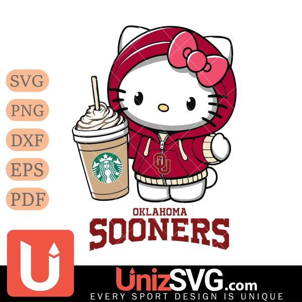 Oklahoma Sooners Hello Kitty Starbucks