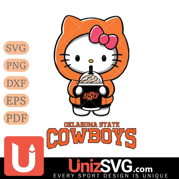 Oklahoma State Cowboys Hello Kitty Starbucks 2