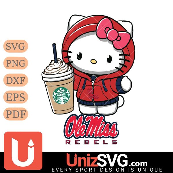 Ole Miss Rebels Hello Kitty Starbucks