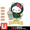 Oregon Ducks Hello Kitty Starbucks