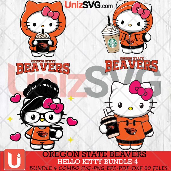 Oregon State Beavers Hello Kitty bundle 4