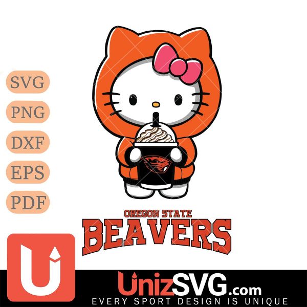 Oregon State Beavers Hello Kitty Starbucks 2