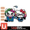 Orlando Magic Hello Kitty Joker x Harley Quinn Horror