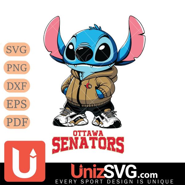 Ottawa Senators Stitch Disney NHL