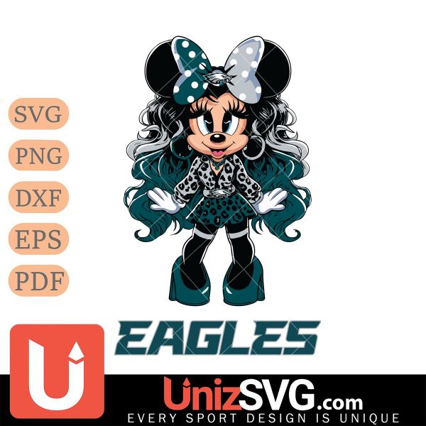 Philadelphia Eagles Beauty Minnie Mouse