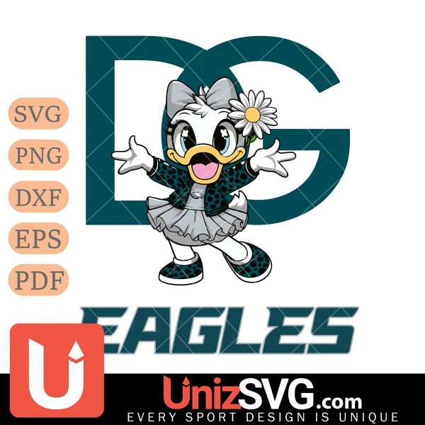 Philadelphia Eagles Dolce And Gabbana Daisy Duck Disney