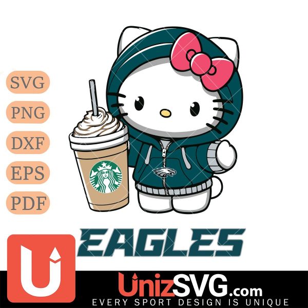 Philadelphia Eagles Hello Kitty Starbucks