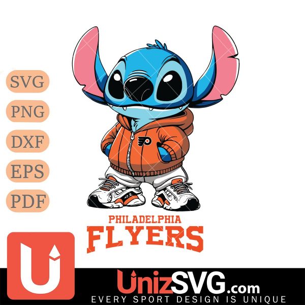 Philadelphia Flyers Stitch Disney NHL