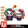 Phoenix Suns Hello Kitty Joker x Harley Quinn Horror