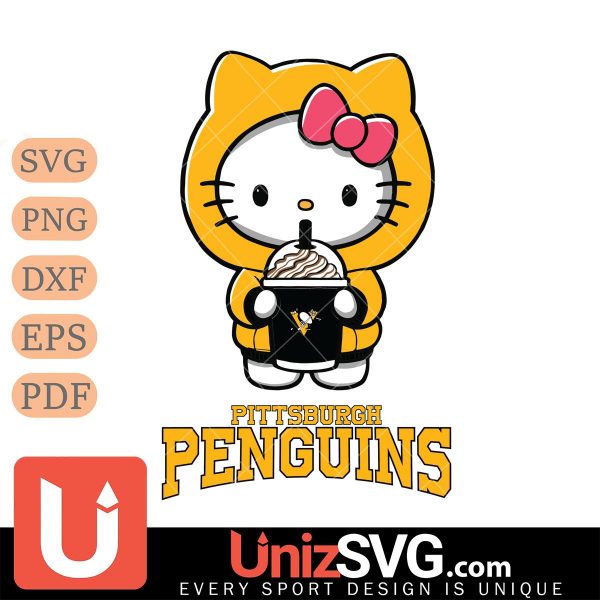 Pittsburgh Penguins Hello Kitty 1