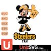 Pittsburgh Steelers #1 Fan Minnie Mouse