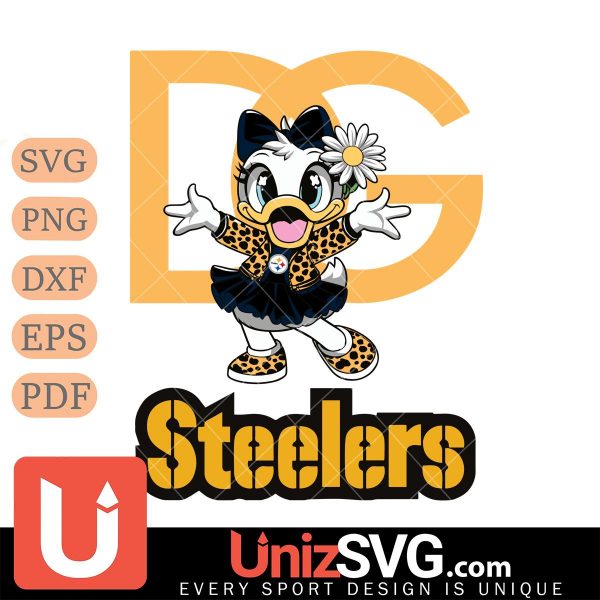 Pittsburgh Steelers Dolce And Gabbana Daisy Duck Disney