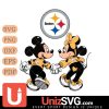 Pittsburgh Steelers Fan Minnie And Mickey Love