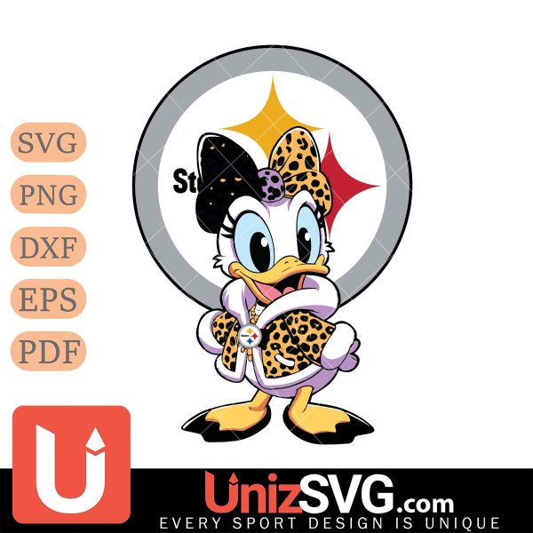 Pittsburgh Steelers Fancy Daisy Duck Disney