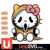 Pittsburgh Steelers Hello Kitty GhostFace Horror