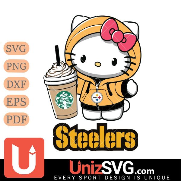 Pittsburgh Steelers Hello Kitty Starbucks