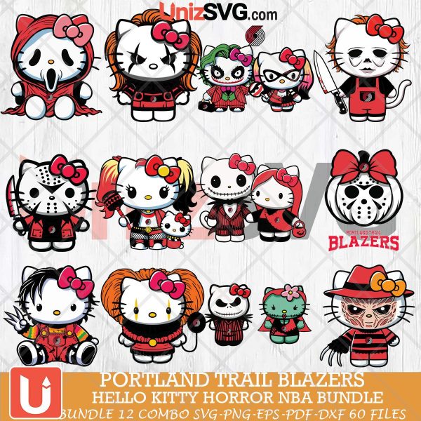 Portland Trail Blazers Hello Kitty Horror bundle 12