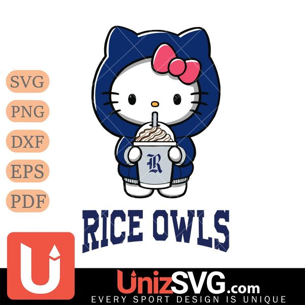 Rice Owls Hello Kitty Starbucks 2