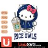 Rice Owls Hello Kitty Starbucks