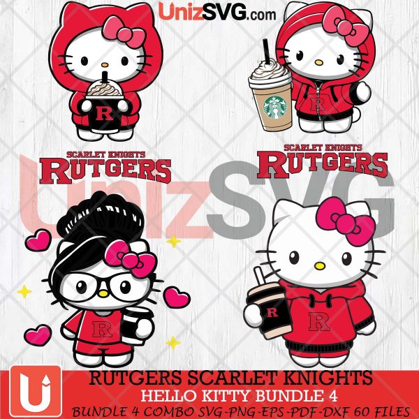 Rutgers Scarlet Knights Hello Kitty bundle 4