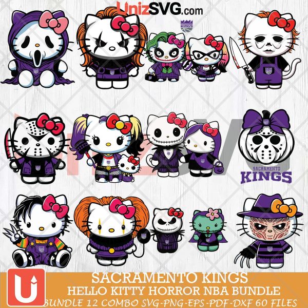 Sacramento Kings Hello Kitty Horror bundle 12