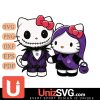 Sacramento Kings Hello Kitty Skellington & Sally Horror