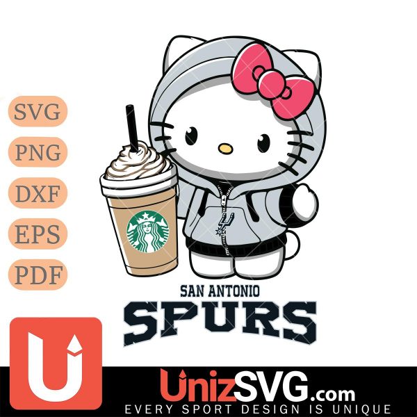 San Antonio Spurs Hello Kitty Starbucks