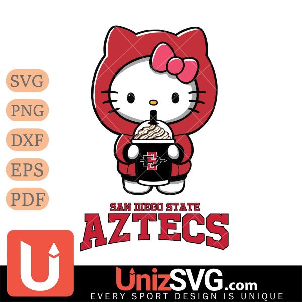 San Diego State Aztecs Hello Kitty Starbucks 2