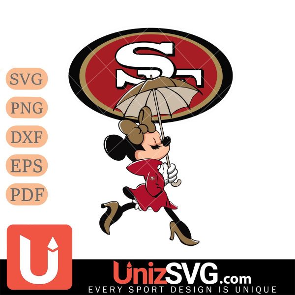 San Francisco 49ers Fancy Minnie