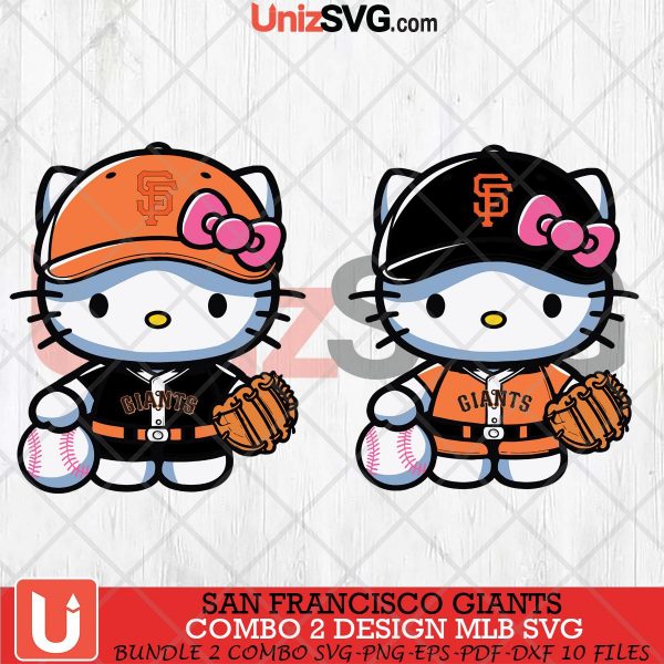 San Francisco Giants Hello Kitty Bundle 2 SVG