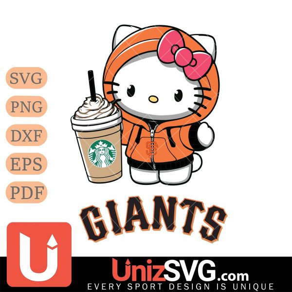 San Francisco Giants Hello Kitty Starbucks