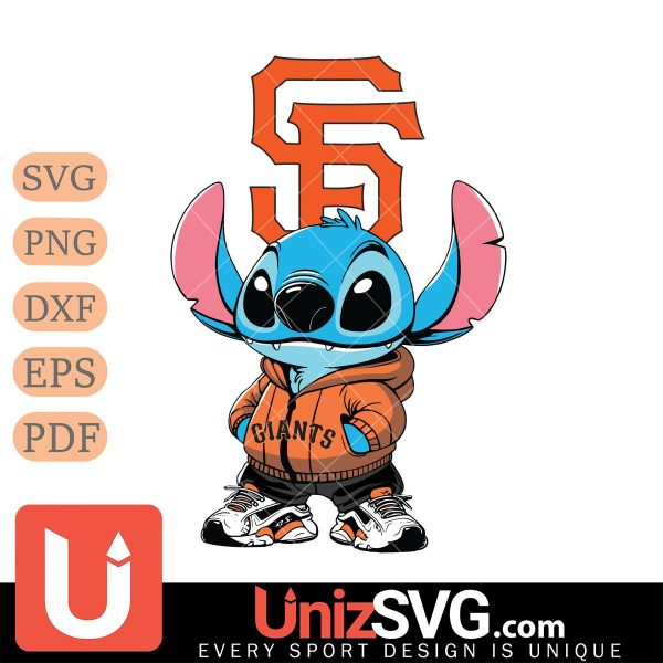 San Francisco Giants Stitch Disney MLB