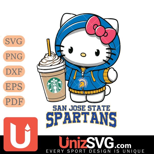 San José State Spartans Hello Kitty Starbucks