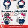 Seattle Seahawks Hello Kitty SVG