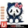 Seattle Seahawks Hello Kitty GhostFace Horror