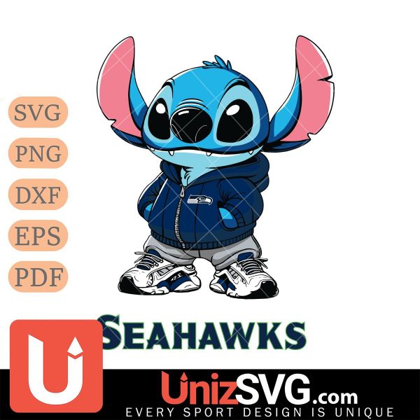 Seattle Seahawks Stitch Disney NFL