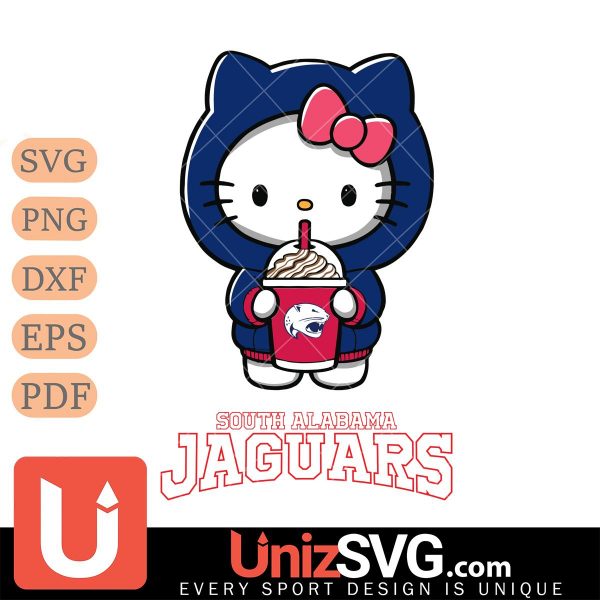 South Alabama Jaguars Hello Kitty Starbucks 2