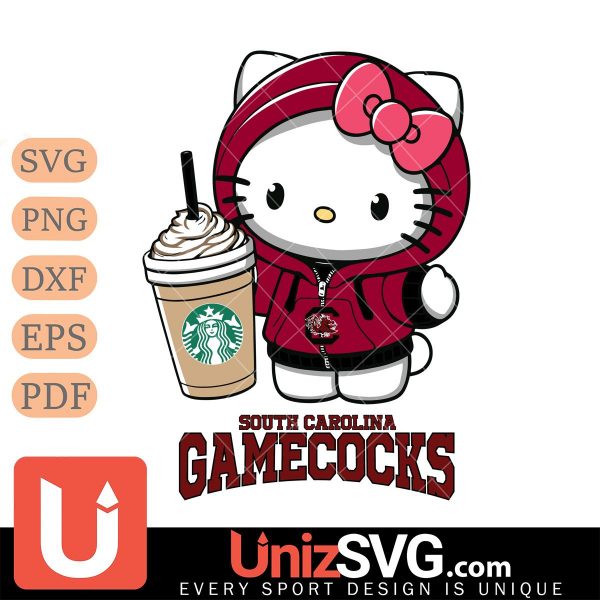 South Carolina Gamecocks Hello Kitty Starbucks