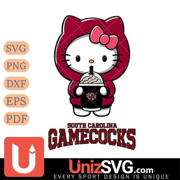 South Carolina Gamecocks Hello Kitty Starbucks 2