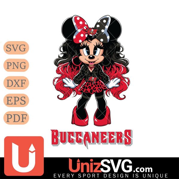 Tampa Bay Buccaneers Beauty Minnie Mouse