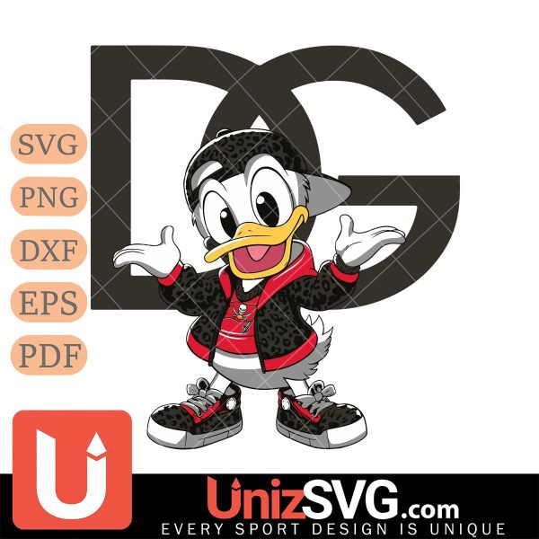 Tampa Bay Buccaneers Dolce And Gabbana Donald Duck Disney