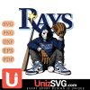 Tampa Bay Rays MLB Jason Voorhees Halloween SVG