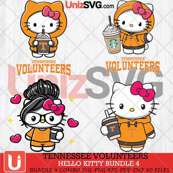 Tennessee Volunteers Hello Kitty bundle 4