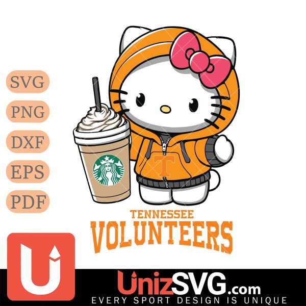 Tennessee Volunteers Hello Kitty Starbucks