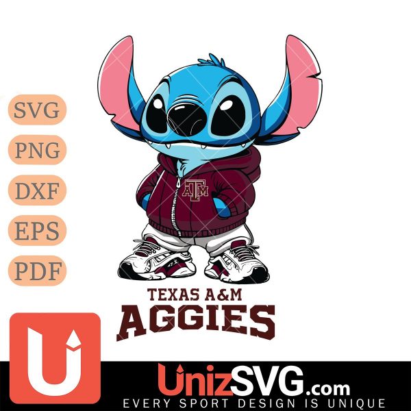 Texas A&M Aggies Stitch Disney NCAA