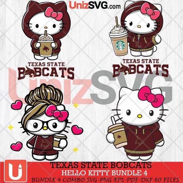 Texas State Bobcats Hello Kitty bundle 4