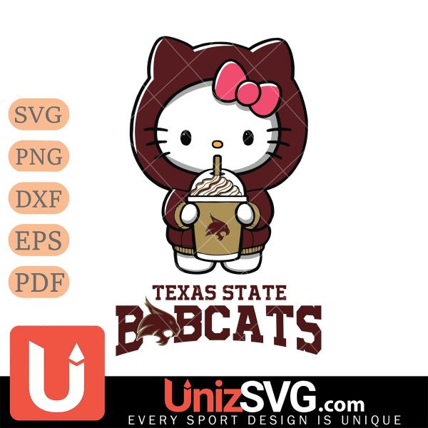 Texas State Bobcats Hello Kitty Starbucks 2