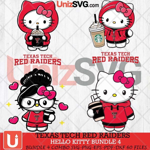 Texas Tech Red Raiders Hello Kitty bundle 4