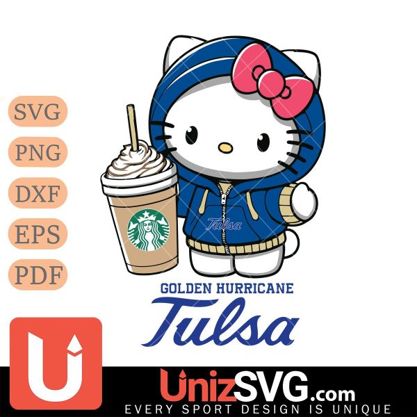 Tulsa Golden Hurricane Hello Kitty Starbucks